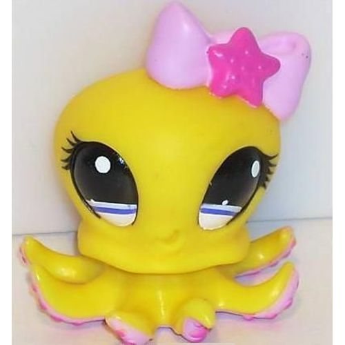 Petshop Pieuvre Jaune Fluo / Pet Shop #1146 Usa