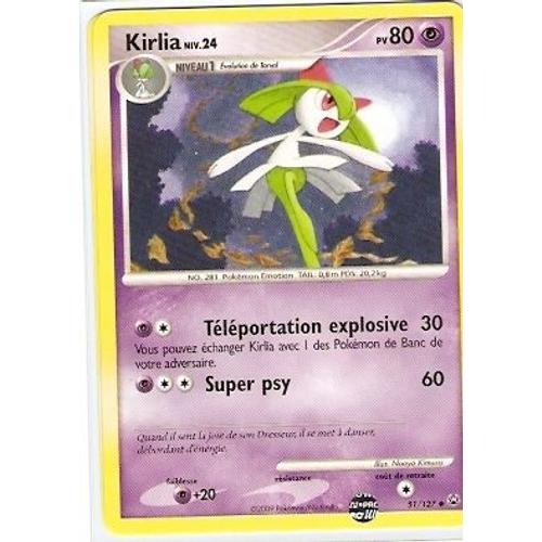 Kirlia Niv 24 "Platine" 80 Pv 51/127