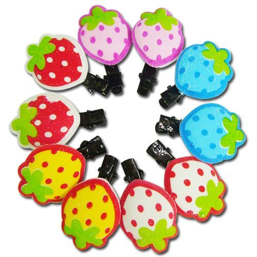 Lot De Barrette Pince Kawaii Anime 5 Couleurs Différents  N 8