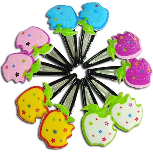 Lot De Barrette Pince Kawaii Anime 5 Couleurs Différents  N 10