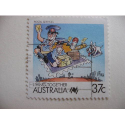 Australie,1 Timbre De 1988