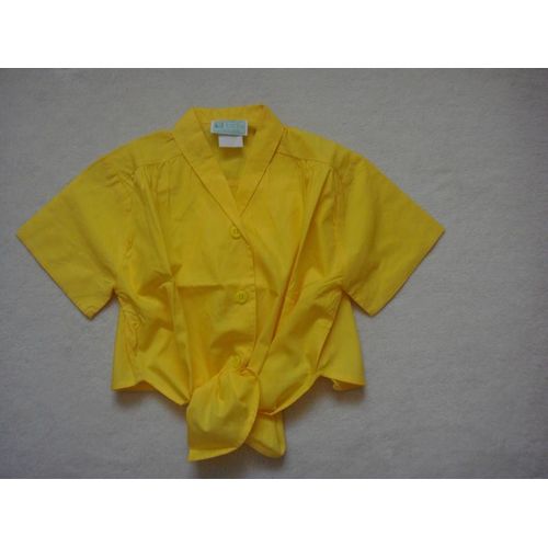 Chemisier Jaune Bellis - 8 Ans