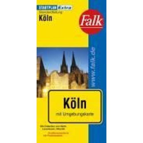 Falk Stadtplan Extra Köln Mit Umgebungskarte