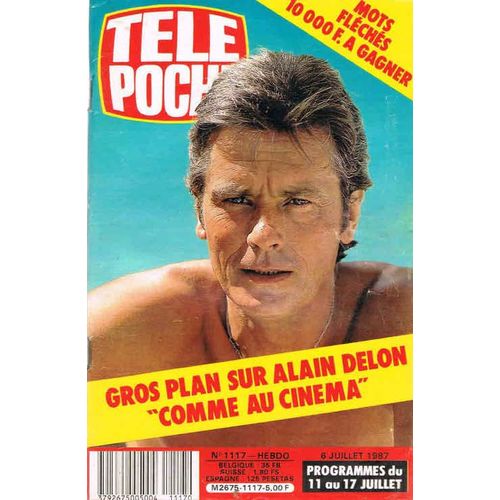 Tele Poche  N° 1117 : Alain Delon En Couverture