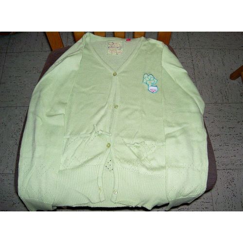 Gilet Vert Clair Taille 8 Ans