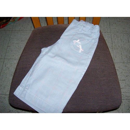 Pantacourt Lisa Rose Gris/Rosé Taille 6 Ans