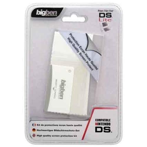 Bigben Interactive Dual Screen Protection Kit - Kit D'accessoires - Pour Nintendo Ds Lite