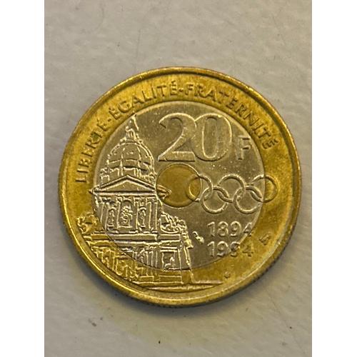 20 Francs 1994 Pierre De Courberin