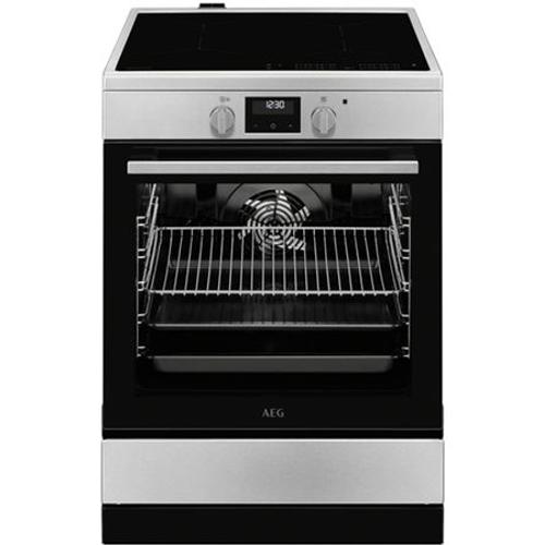 CUISINIÈRE INDUCTION 4 FOYERS 60X60 STEAMBAKE AEG CIB6641ABM