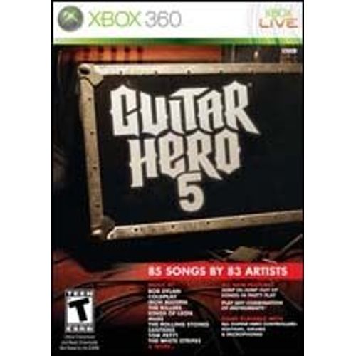 Guitar Hero 5 (Import Américain) Xbox 360