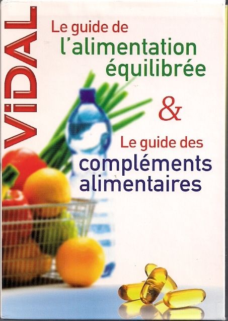 Coffret 2 Guides VIDAL : guide des compléments alimentaires & guide de l