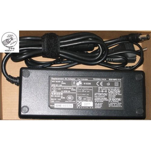 Alimentation Adaptateur secteur Toshiba 19V 6.3A  Pour Qosmio F40 / F45 Series