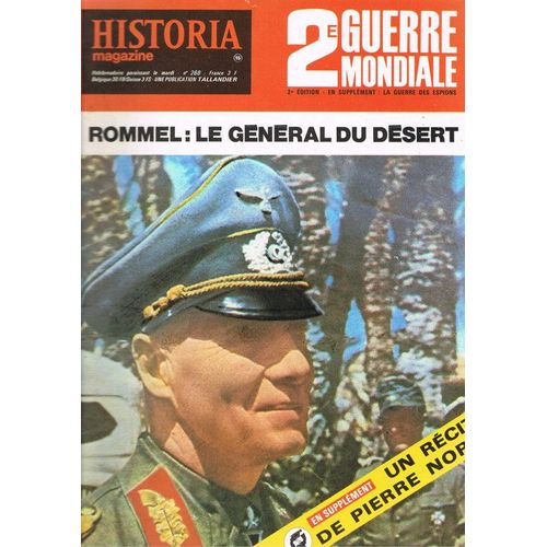 Historia Magazine, 2e Guerre Mondiale  N° 268 : Les 30 000 De Wavell. Le Conflit Franco-Siamois. Coup De Poker En Somalie...