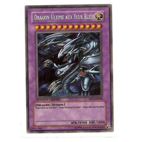 Dragon Ultime Aux Yeus Bleus Edition Limitée En Secret Rare Fr Rp01-Fr000