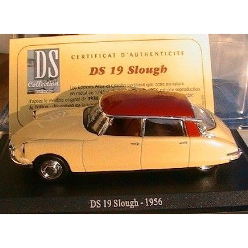 Citroen Ds 19 Slough 1956 Universal Hobbies 1/43 Deesse-Universal Hobbies