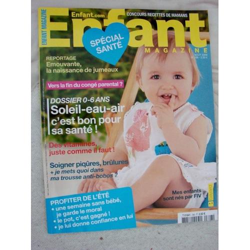 Enfant Magazine  N° 396 : Spécial Santé