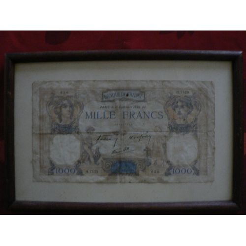 Billet De 1000 Francs Ceres Et Mercure .