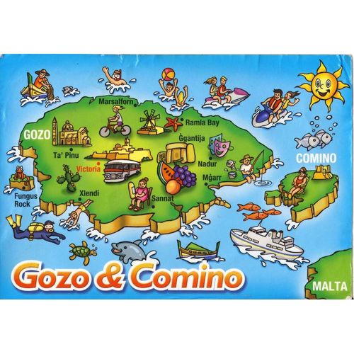 Gozo And Comino, Iles De Malte (Ref 703)