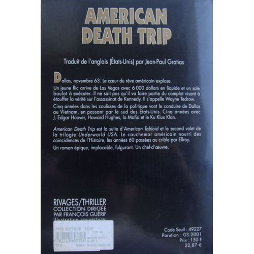 Underworld - Tome 2 - American Death Trip