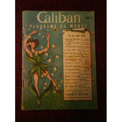 Caliban  N° 39 : Panorama Du Monde
