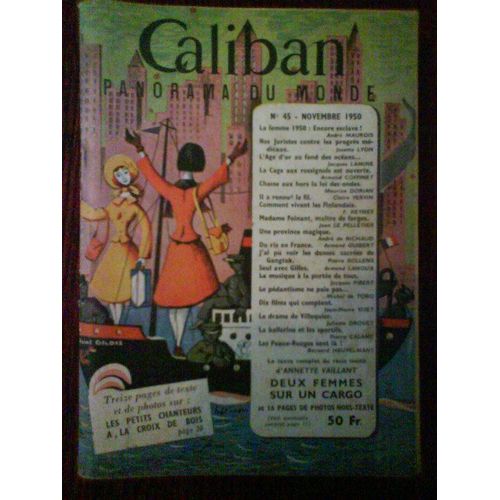 Caliban  N° 45 : Panorama Du Monde