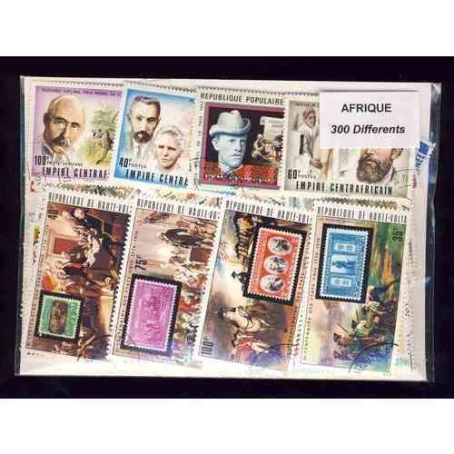 Afrique Tous Pays - Lot De 300 Timbres Differents