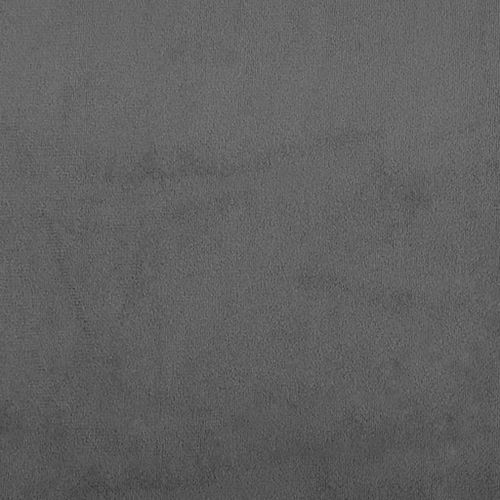 Vidaxl Canapé-Lit À 2 Places Gris Foncé Velours