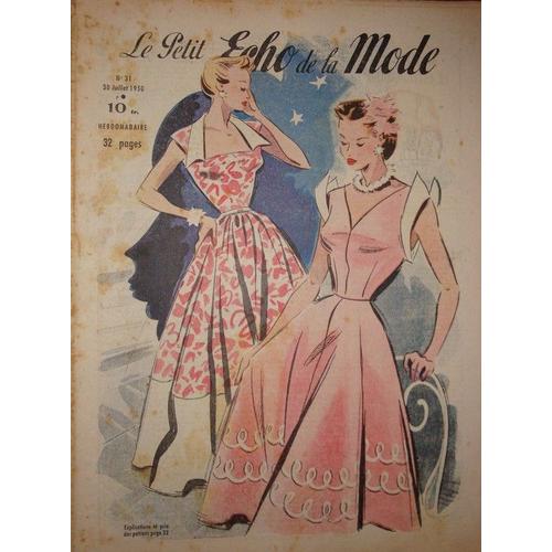 Le Petit Écho De La Mode Du 30 Juillet 1950  N° 31