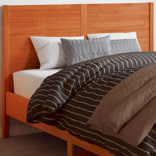 Vidaxl Tête De Lit Cire Marron 160 Cm Bois Massif De Pin