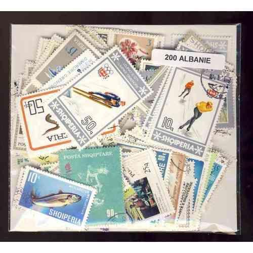 Albanie - Lot De 200 Timbres Differents