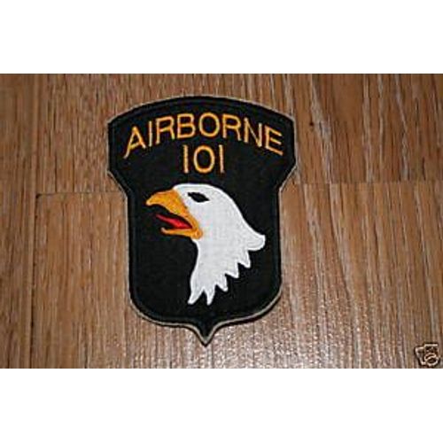 Insigne Tissu De La 101 Eme Airborne Numerote Ww2