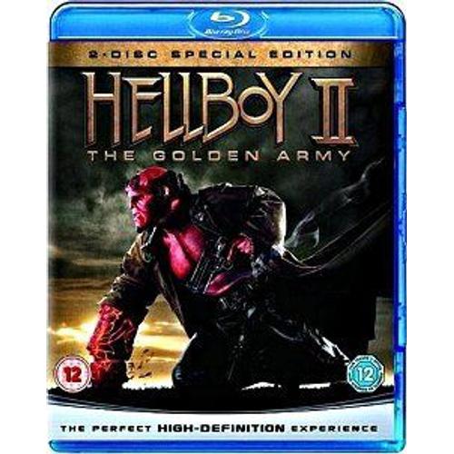 Hellboy 2 The Golden Army - Blu Ray - Import Uk
