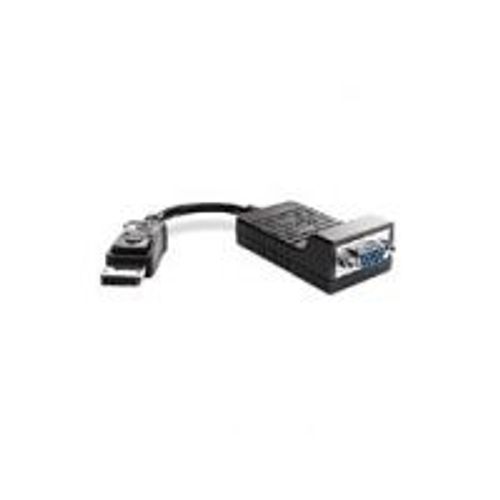 HP - Adaptateur VGA - DisplayPort (M) pour HD-15 (VGA) (F) - 20 cm - pour Elite Slice G2, EliteDesk 705 G5, 800 G5, ProDesk 600 G5, ProOne 400 G5, 440 G5, 600 G5