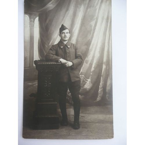 Guerre De 1914 1918 :Soldat En Tenue.