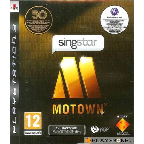 Singstar Motown Ps3