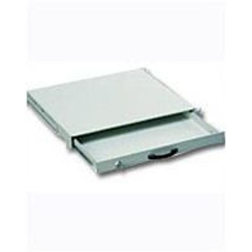 Digitus DN-19 KEY-1U - Tiroir pour clavier - gris clair, RAL 7035 - 1U - 19" - pour P/N: DN-19 07U-6/6, DN-19 09U-6/6, DN-19 12U-6/6, DN-19 16U-6/6, DN-19 20-U, DN-19 20U-6/6