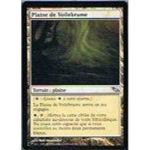 Plaine De Voilebrume - Magic Mtg - Sombrelande 275 - U