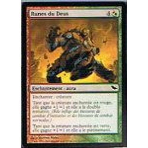 Runes Du Deus  - Magic Mtg - Sombrelande 215 - C