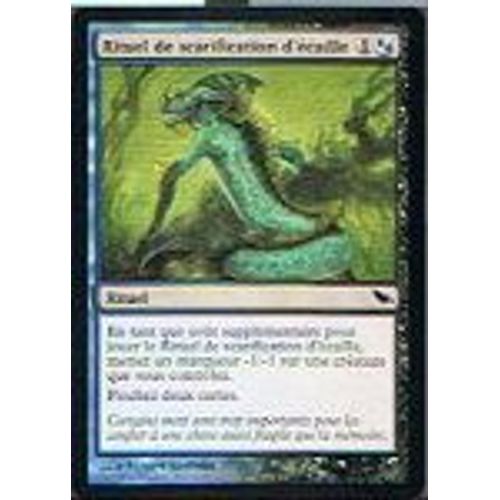 Rituel De Scarification D'écaille  - Magic Mtg - Sombrelande 175 - C