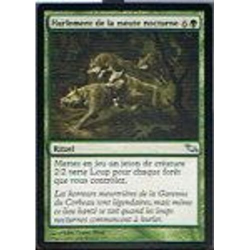 Hurlement De La Meute Nocturne  - Magic Mtg - Sombrelande 119 - U