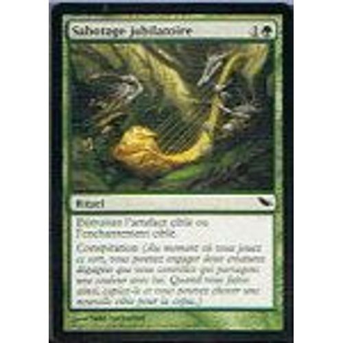 Sabotage Jubilatoire  - Magic Mtg - Sombrelande 116 - C
