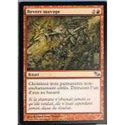 Revers Sauvage  - Magic Mtg - Sombrelande 108 - U