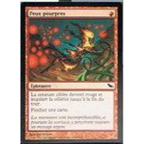 Feux Pourpres  - Magic Mtg - Sombrelande 88 - C
