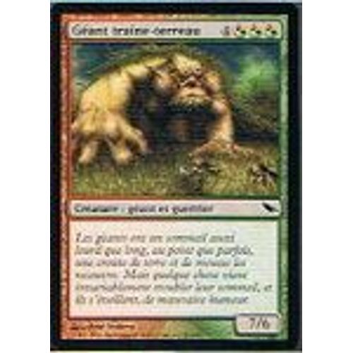 Géant Traîne-Terreau  - Magic Mtg - Sombrelande 210 - C