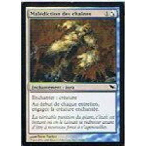 Malédiction Des Chaînes  - Magic Mtg - Sombrelande 139 - C