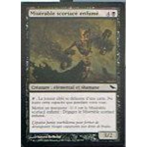 Misérable Scoriacé Enfumé  - Magic Mtg - Sombrelande 60 - C
