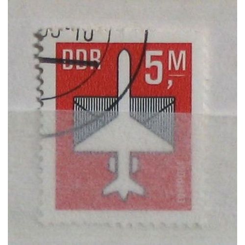 Allemagne Rda Ddr Poste Aerienne N° 14 Oblitéré