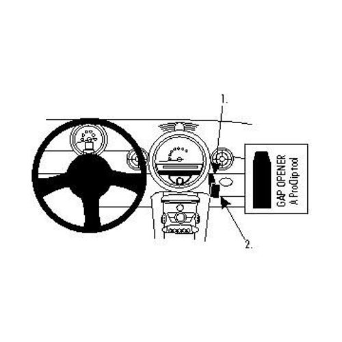 854046 - Fixation Brodit Proclip - Mini - Roadster - 2011 - 2015