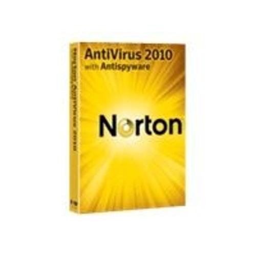Norton Antivirus 2010 - Version Boîte - 3 Pc Par Foyer - Cd - Win - Français)