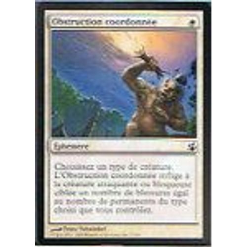 Obstruction Coordonnée  - Magic Mtg - Lèveciel 7 - C